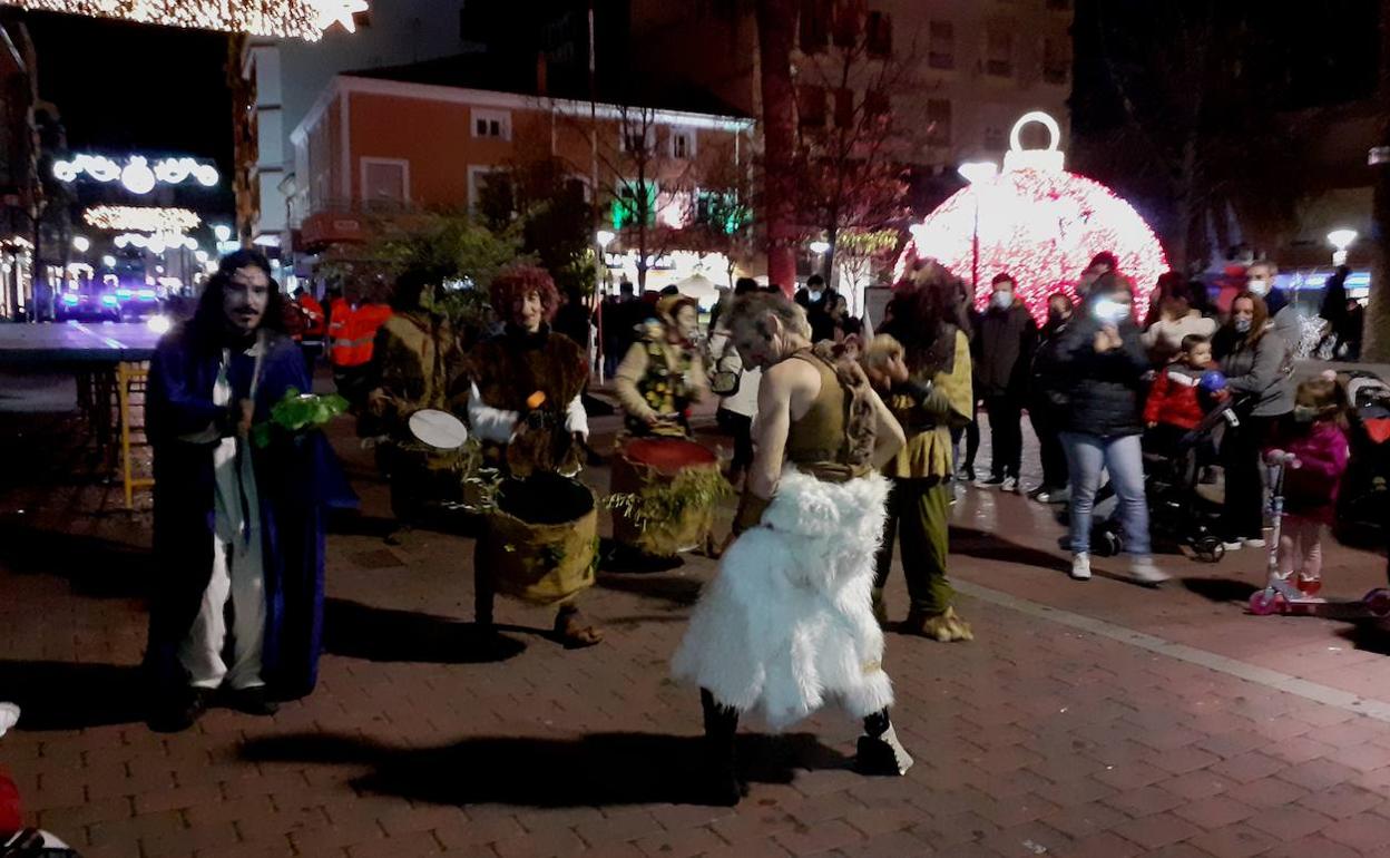 'El bosque mágico' en la zona peatonal 