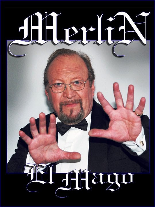 Cartel anunciador de sus espectáculos 