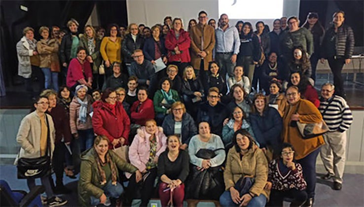 Parte del equipo profesional de Aravera 