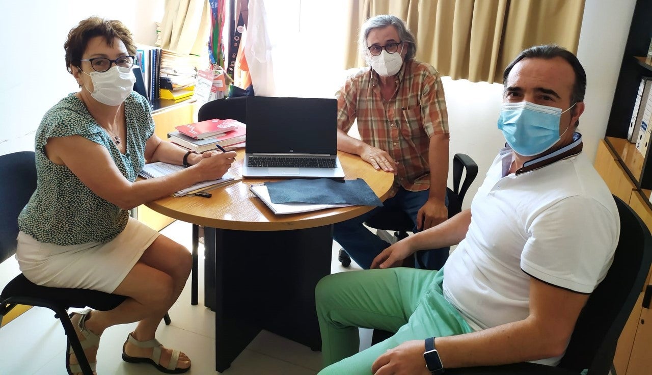 Con Francisco Morcillo, secretario de Política Institucional de UGT 