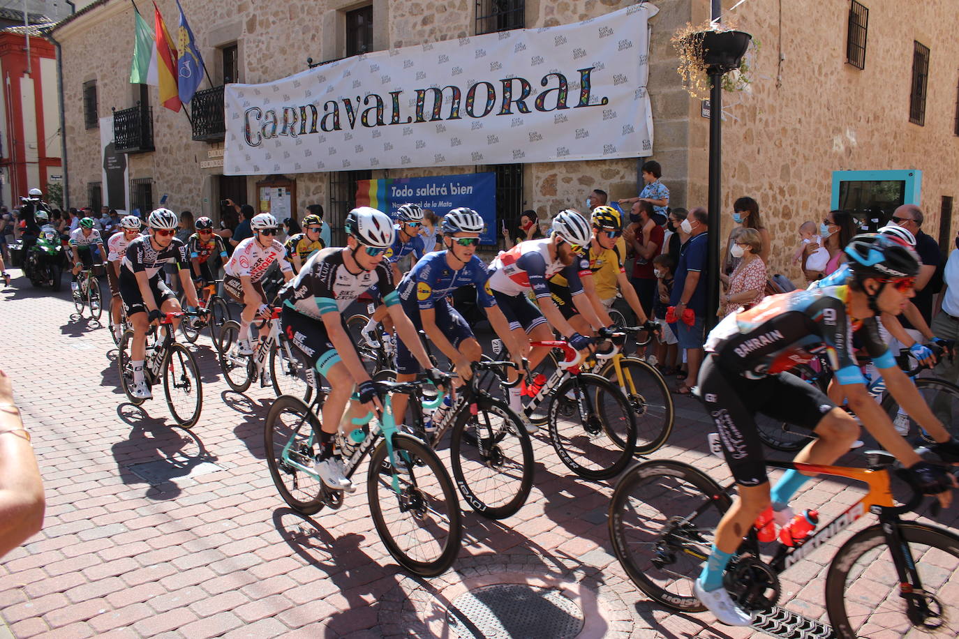 Fotos: Jornada histórica para el deporte moralo: inicio de etapa de la Vuelta Ciclista