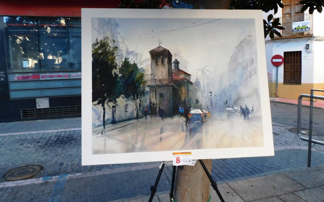 Fotos: Buena acogida del I Certamen de Pintura Rápida