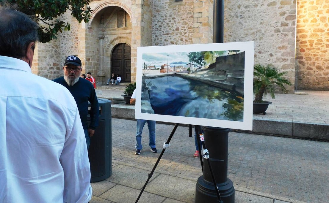 Fotos: Buena acogida del I Certamen de Pintura Rápida