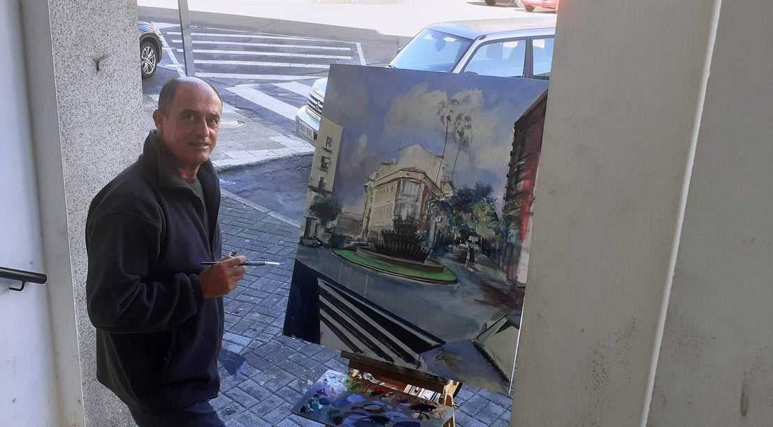 Fotos: Buena acogida del I Certamen de Pintura Rápida