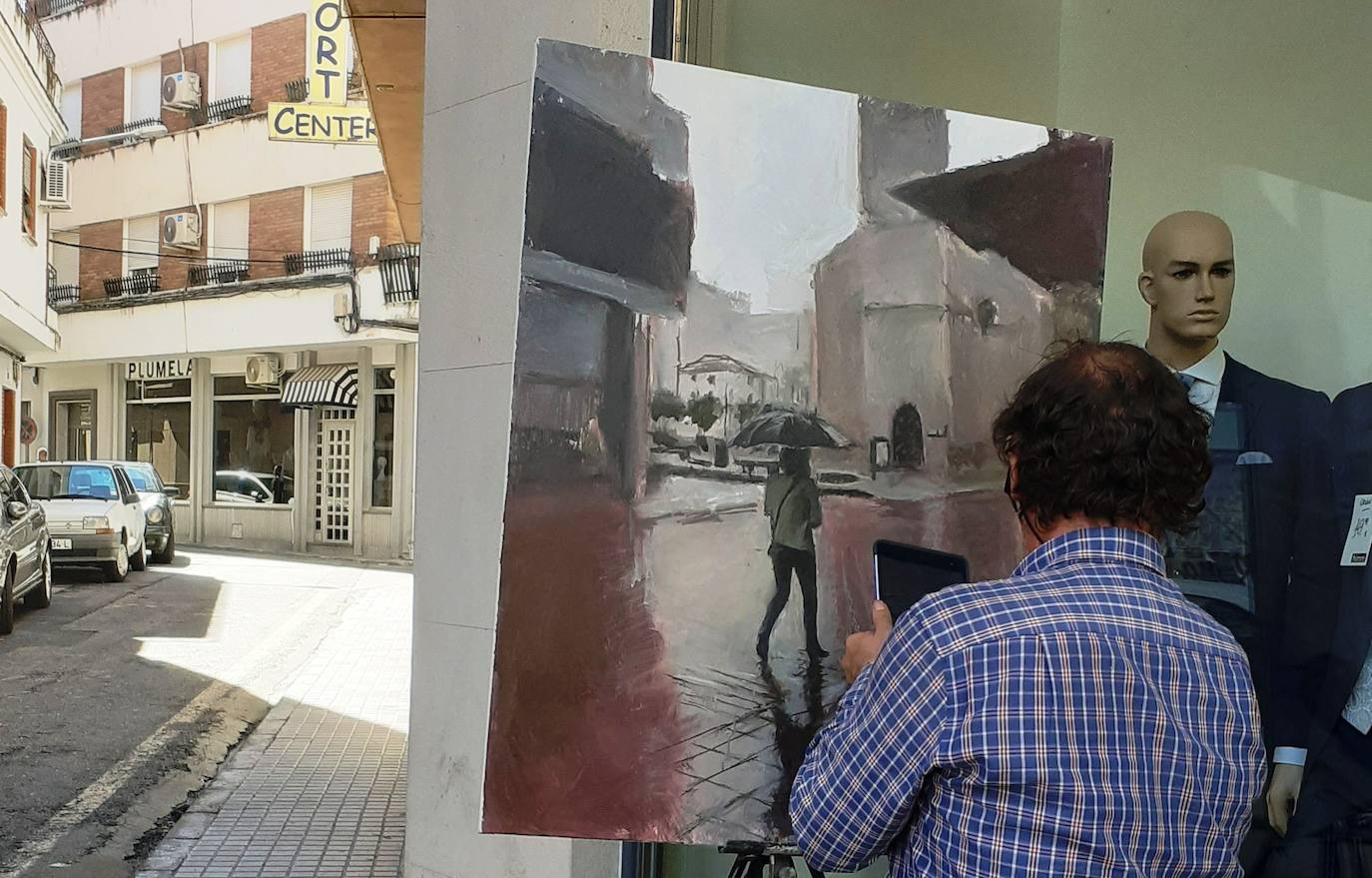 Fotos: Buena acogida del I Certamen de Pintura Rápida