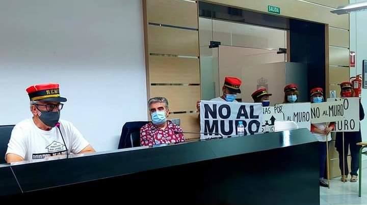 José María González Mazón preguntando en el pleno 