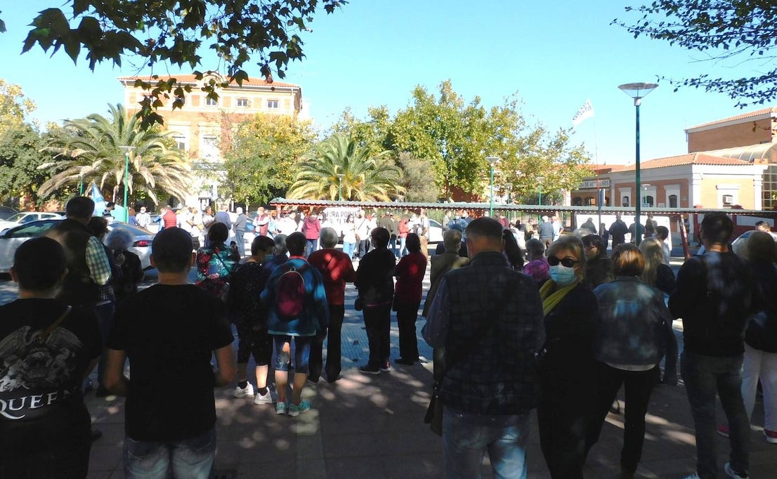 Fotos: Jornada reivindicativa por el soterramiento de las vías