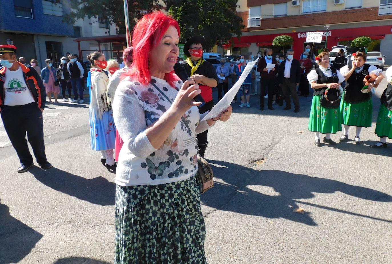 Fotos: Jornada reivindicativa por el soterramiento de las vías