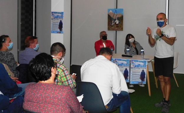 Rafael Ruiz en el acto de inauguración de la semana 