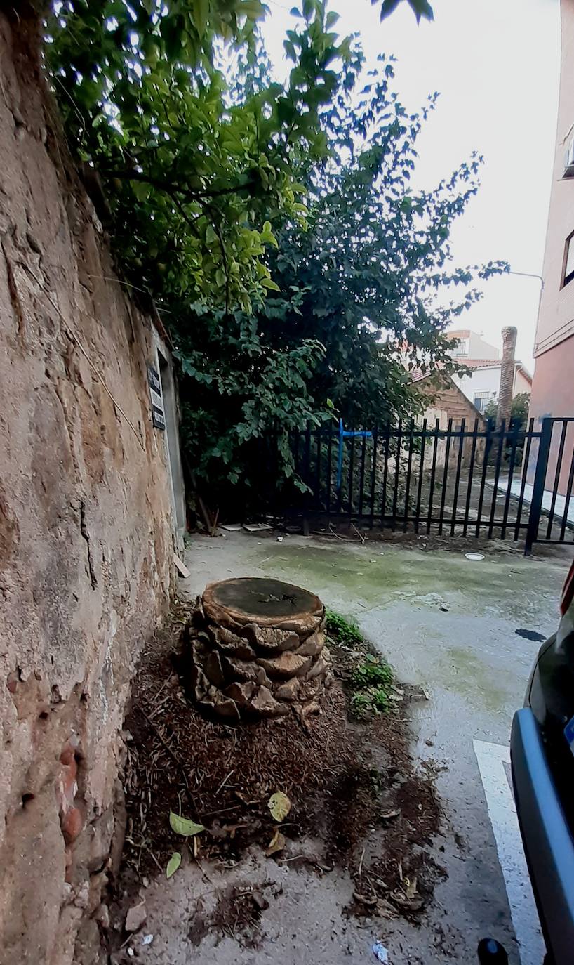 Este rincón se utiliza como urinario 