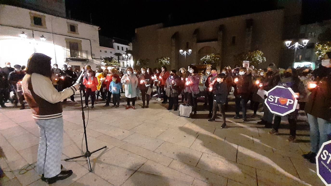 Lectura de la declaración institucional 