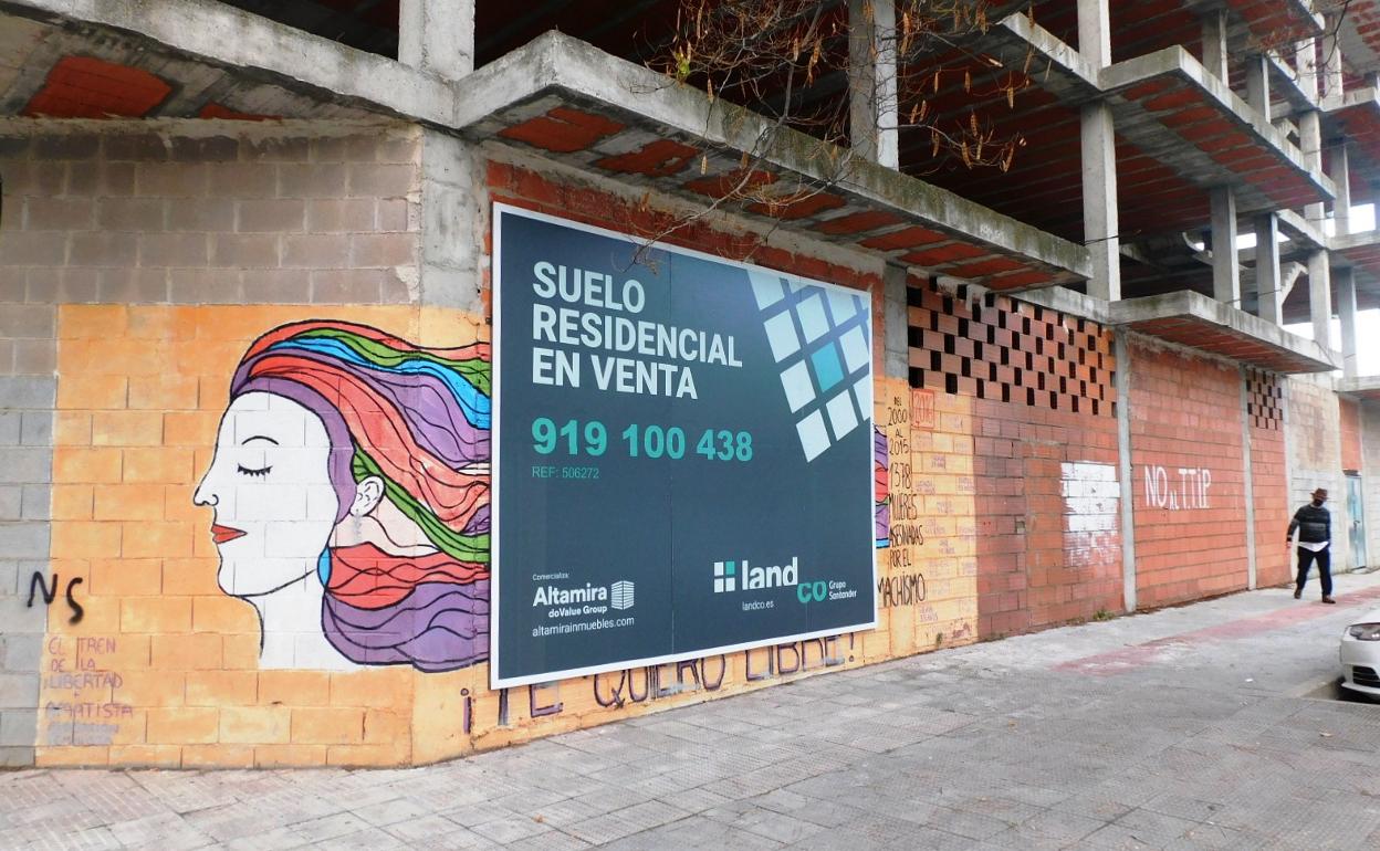 El mural tapado