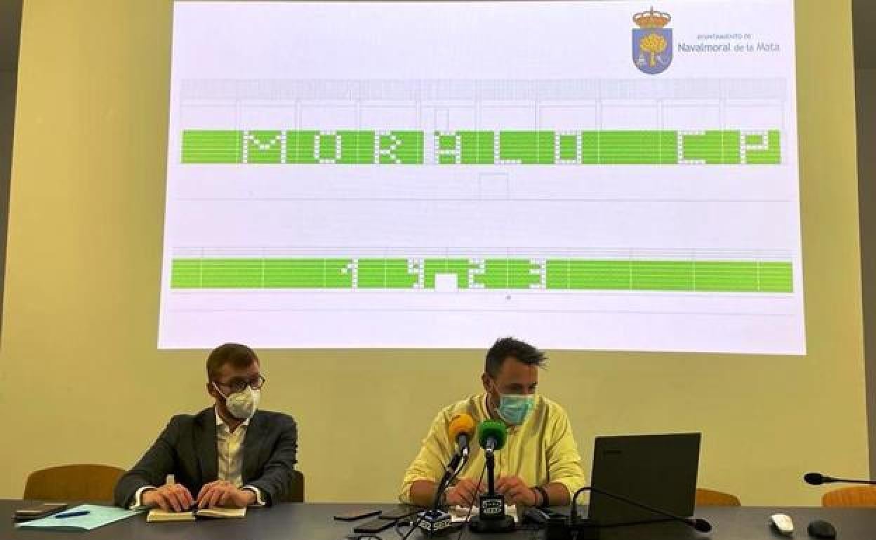 Josema Encinas y Jesús Gómez Medinabeitia dieron a conocer la iniciativa 