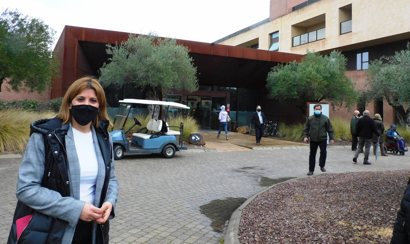 Silvia Sarro, alcaldesa de El Gordo 