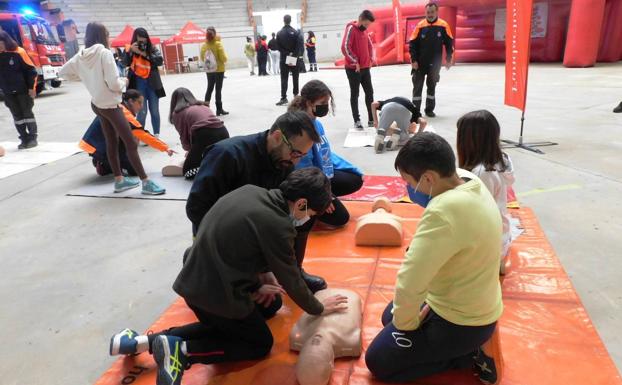 Taller de reanimación cardio pulmonar 