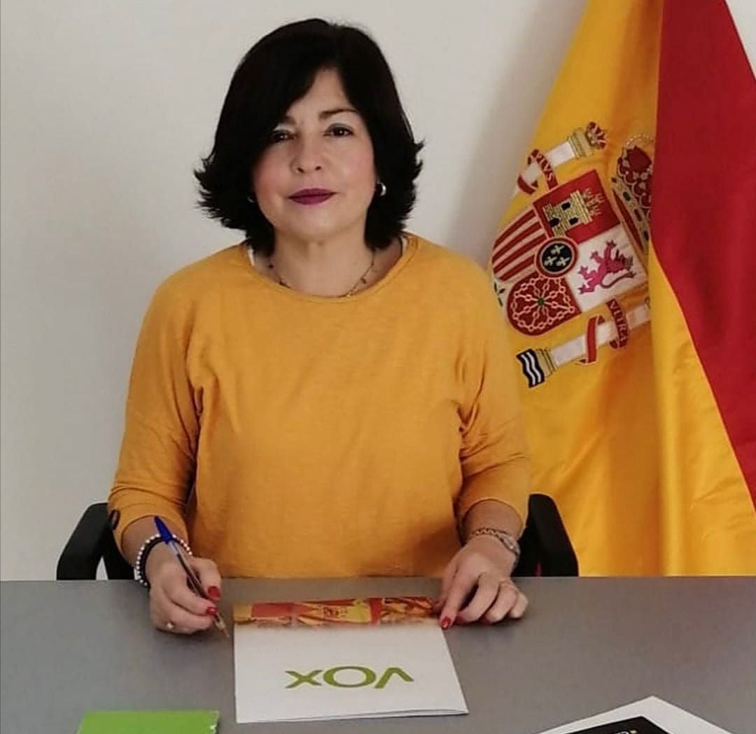 Mariluz Gómez, coordinadora local de Vox 