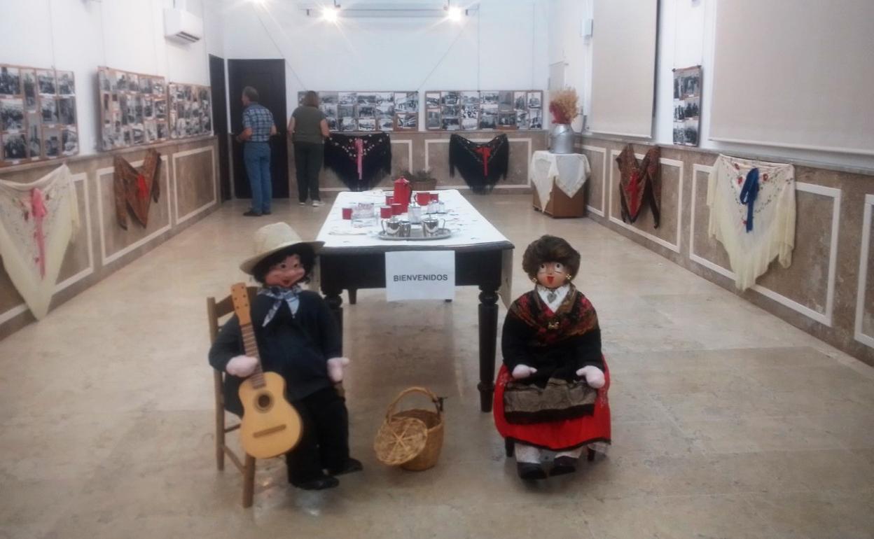 Entrada a la exposición de El Encinar 
