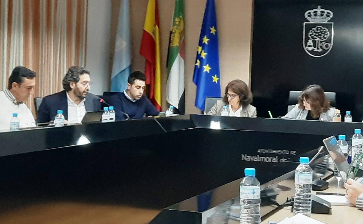 Jaime Vega, portavoz municipal del PP, en un pleno anterior 