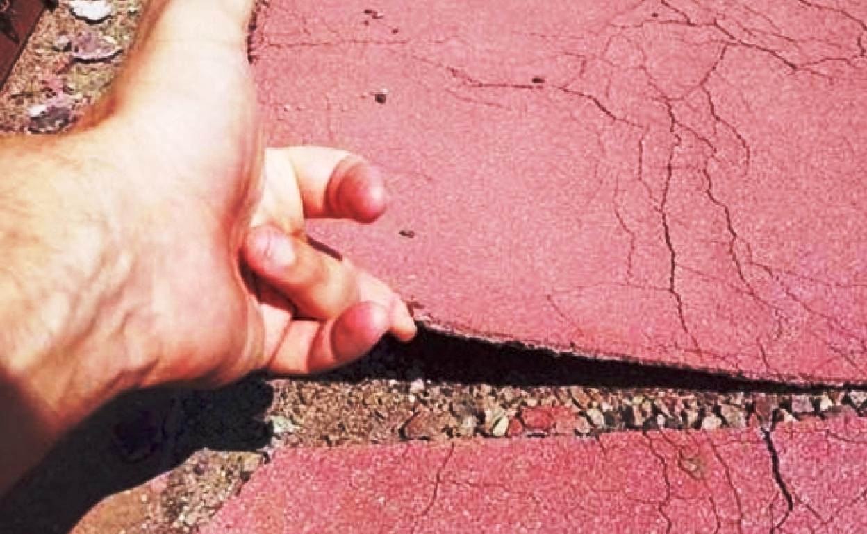 Detalle del estado de la pista 