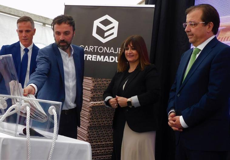 Cartonajes Extremadura, primer paso del esperado desarrollo industrial