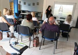 Curso impartido en la casa de cultura