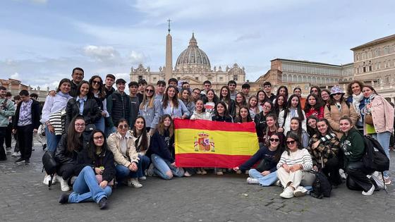 Alumnos del instituto Augustóbriga visitan Roma