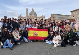 Alumnos del instituto Augustóbriga visitan Roma