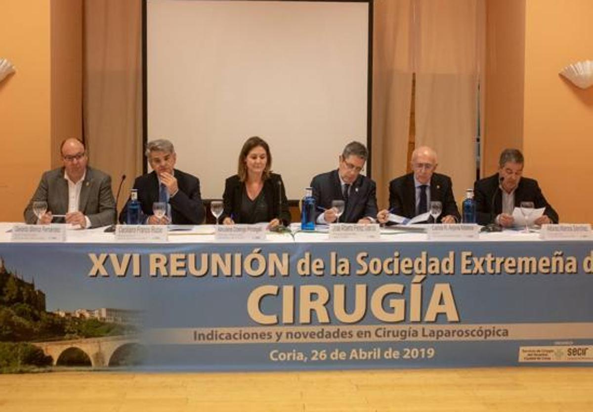 Anterior reunión de la sociedad, celebrada en Coria