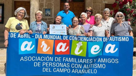 Berrocalejo se vuelca con la asociación Aratea