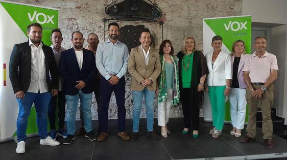 VOX presenta una candidatura formada por personas «valientes, capaces y comprometidas»