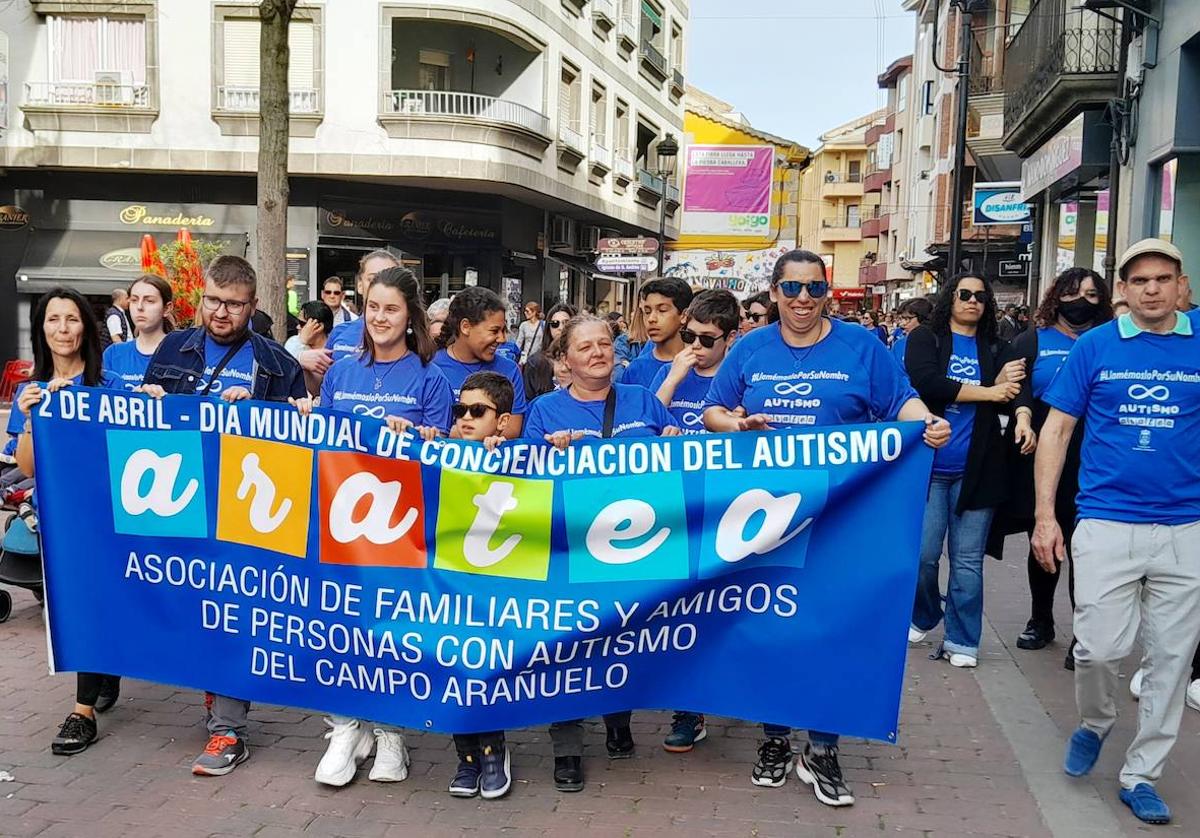 Reciente 'marcha azul' de Aratea