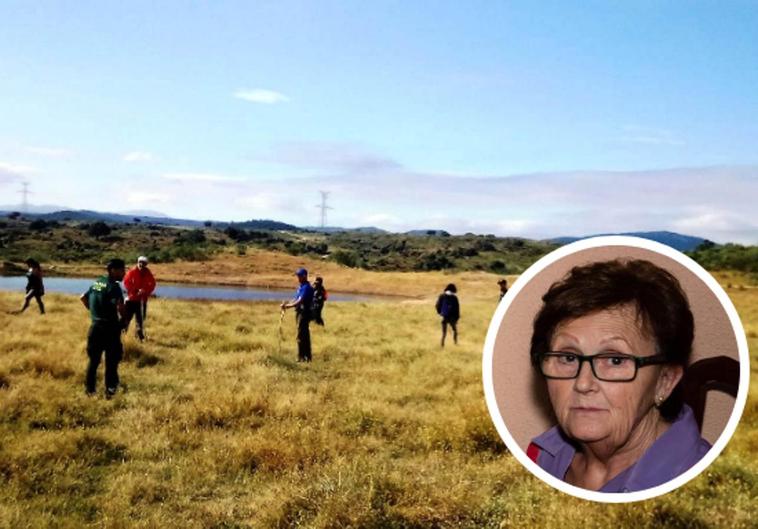 Una de las numerosas batidas realizadas buscando a Rosa