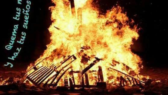 El grupo El Encinar vuelve a celebrar con fuego y música la Noche de San Juan