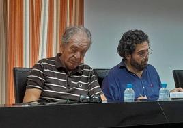 Agustín Carreño y Jaime Vega en el pleno