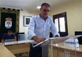 Raúl Medina al tomar posesión como presidente de la mancomunidad