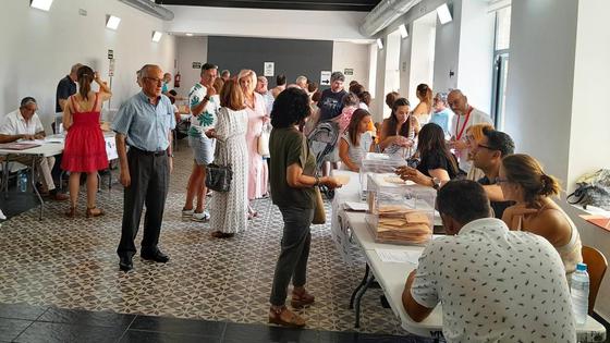 La participación sube de forma importante respecto a las elecciones del 2019