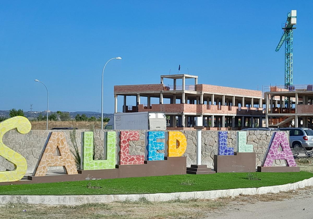 Avanzan las obras de la residencia de Saucedilla