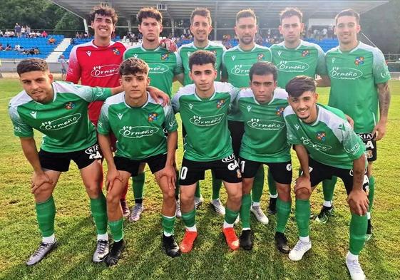 Equipo B del Moralo, con varios jugadores del conjunto juvenil