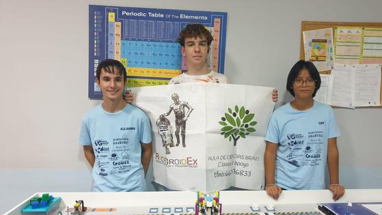Jóvenes de la zona, en la final nacional de robótica