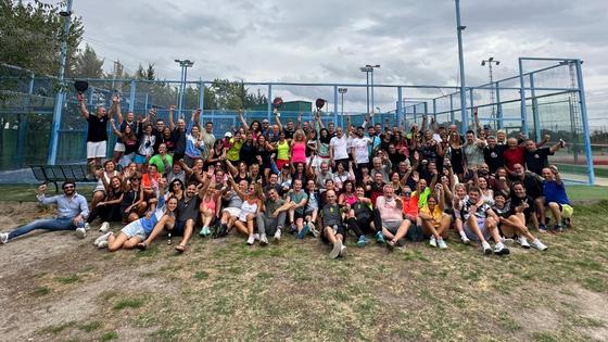 Las pistas de pádel se llenan con 150 jugadores de Madrid
