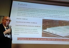 La ampliación proyectada se avanzó en el acto conmemorativo de 50 aniversario