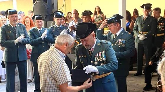 La Guardia Civil festeja a su patrona junto a una amplia representación de la sociedad morala