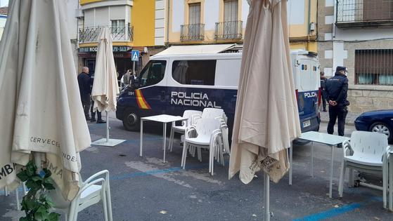 Amplio despliegue de la Policía Nacional en varios puntos del casco urbano