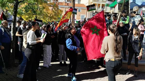 La solidaridad con Palestina que se expresó en el Jardincillo se traslada a Villanueva de la Vera