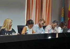 Grupo municipal socialista en el pleno