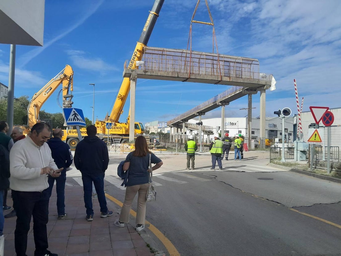 Las obras del tren siguen modificando el trazado urbano