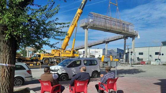 Las obras del tren siguen modificando el trazado urbano
