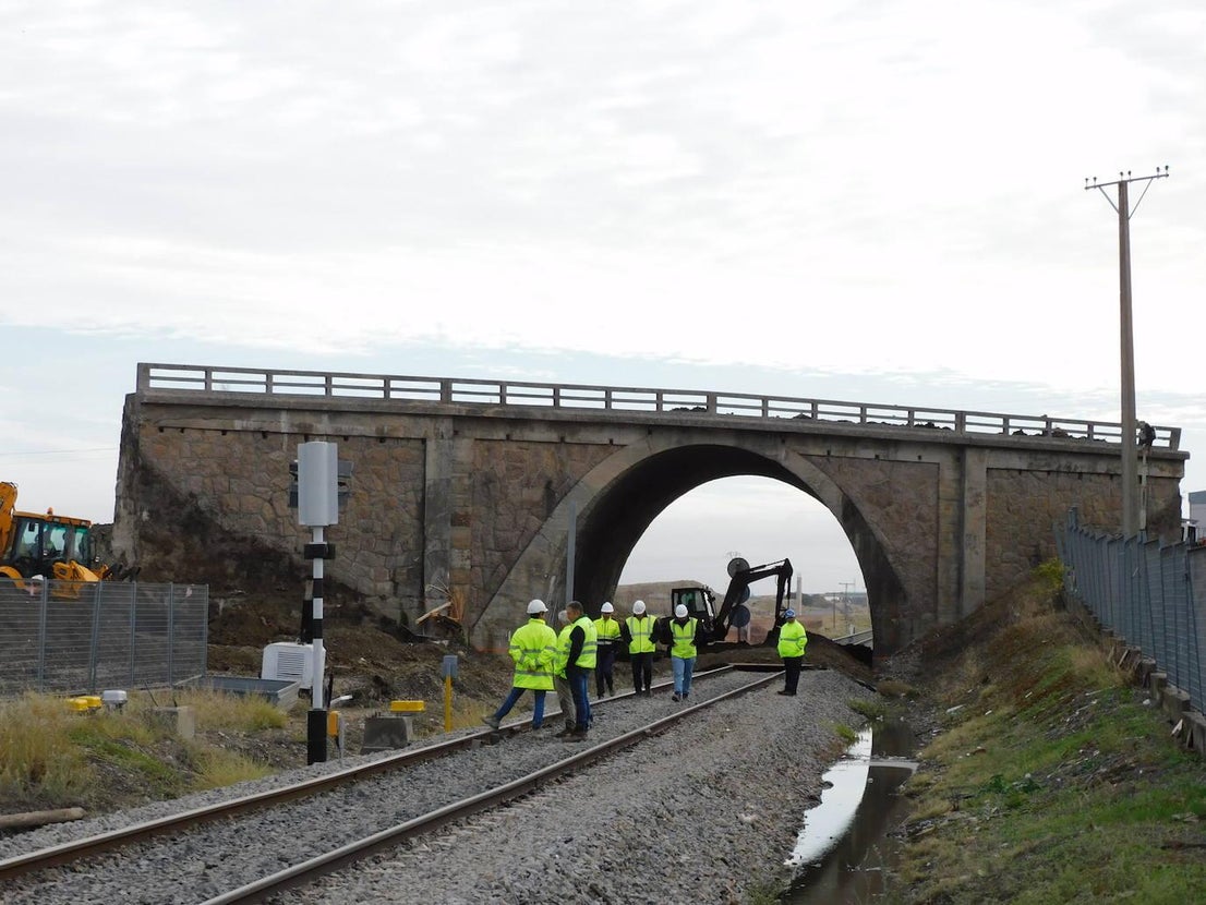 Las obras del tren siguen modificando el trazado urbano