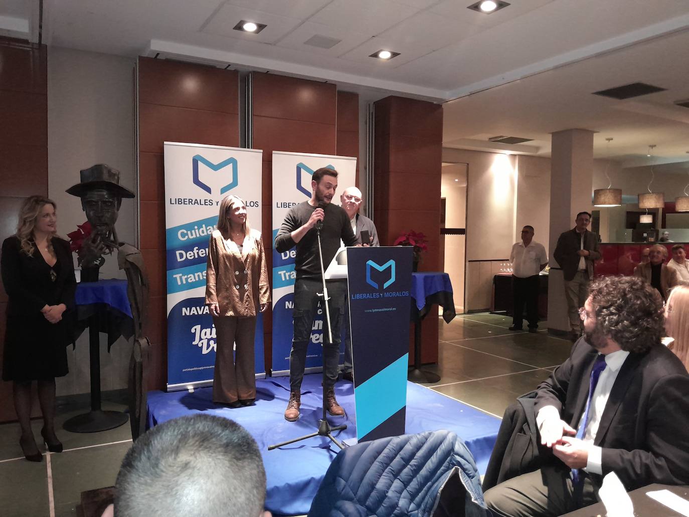 Javier Sánchez, segundo galardonado de la noche