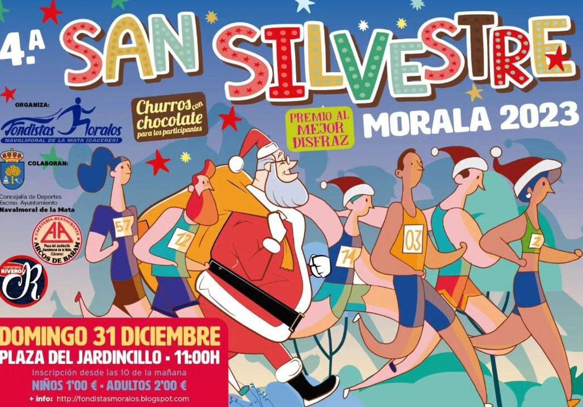 Los Fondistas invitan a sumarse el domingo a la 4ª San Silvestre Morala